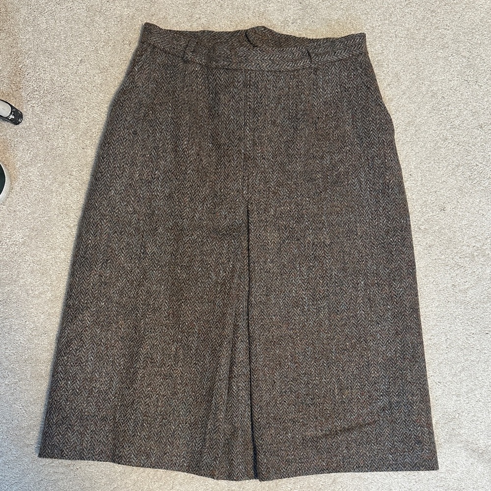 Vintage Orvis wool skirt